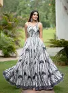 Nency Georgette Flared Gown Catalog
